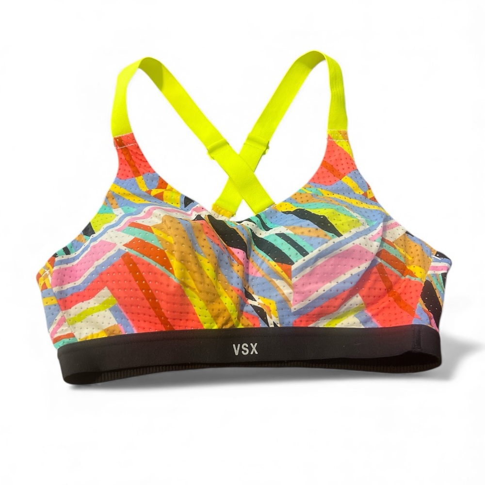 VSX Victoria's Secret Lightweight‎ Intimates Padded Racerback Sports Bra 32B